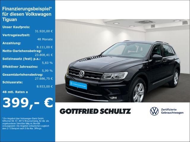 Volkswagen Tiguan HIGHLINE TSI DSG AHK CONNECT NAVI LED ACC