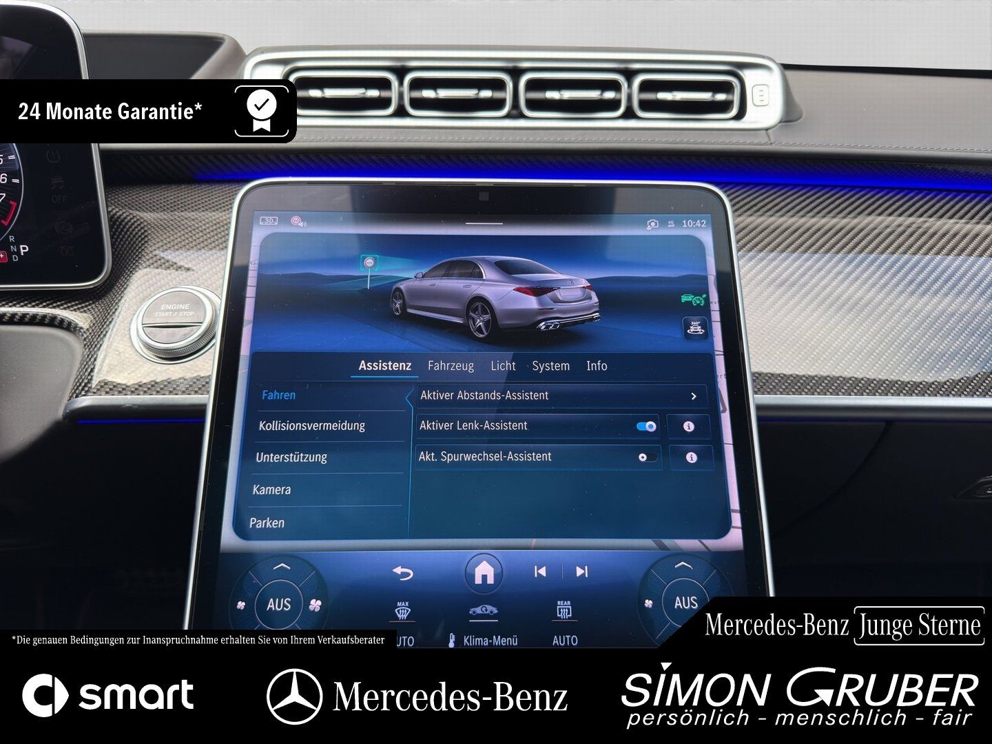 Fahrzeugabbildung Mercedes-Benz S 63 S E Performance Carbon Executive FondEntert