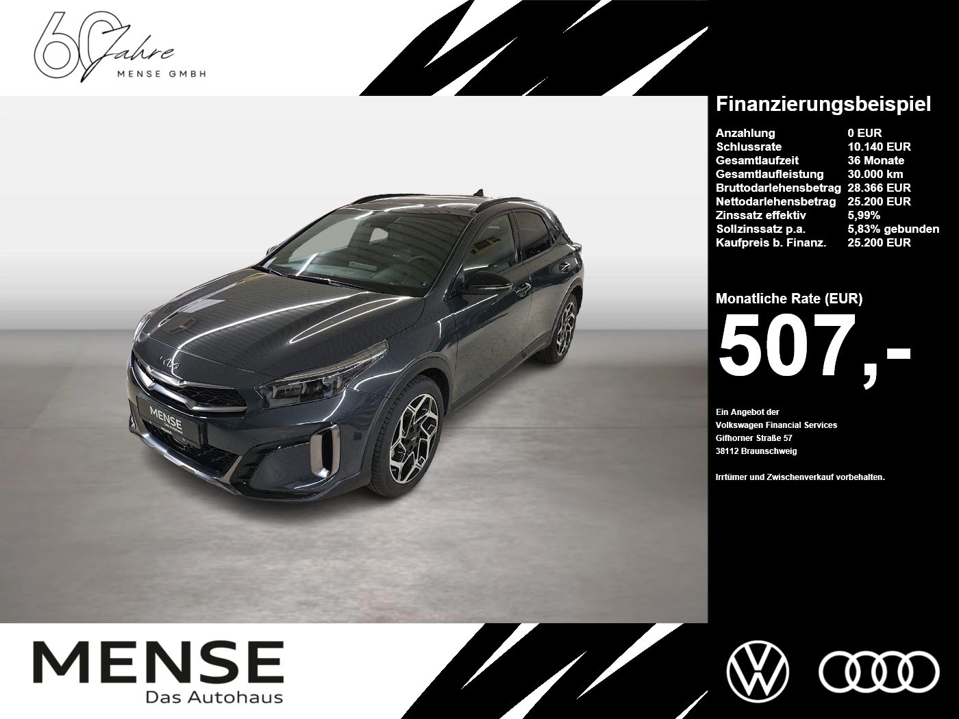 Kia X-cee'd GT Line 1.5 T-GDI 118kW 7-Gang-Automatik