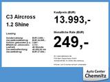 Citroën C3 Aircross 1.2 Shine LED/Navi/PDC/Kamera - gebrauchte Citroën C3 Aircross aus dem Jahr 2021