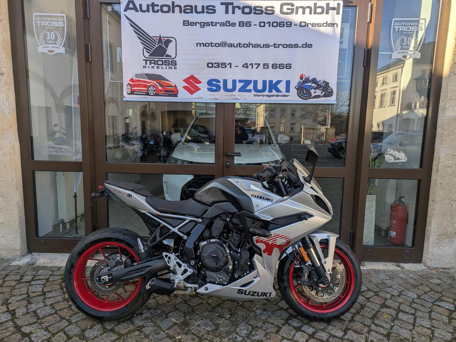 Suzuki GSX-8R M4 kurzen KZ-Träger Sturzpads Garantie