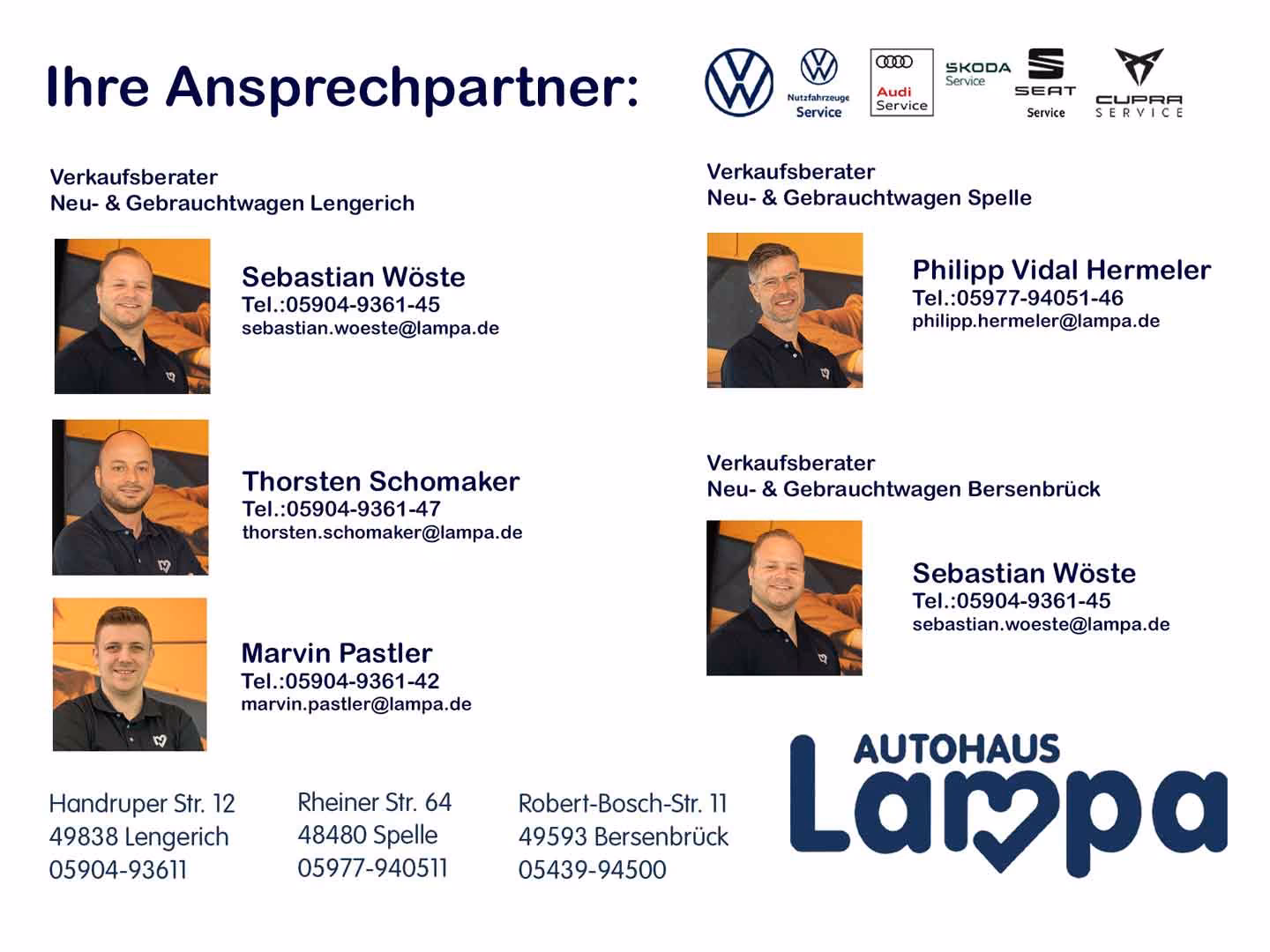 Volkswagen Caddy 2.0 TDI Life 7-Sitzer, AHK, Rear View, NAV