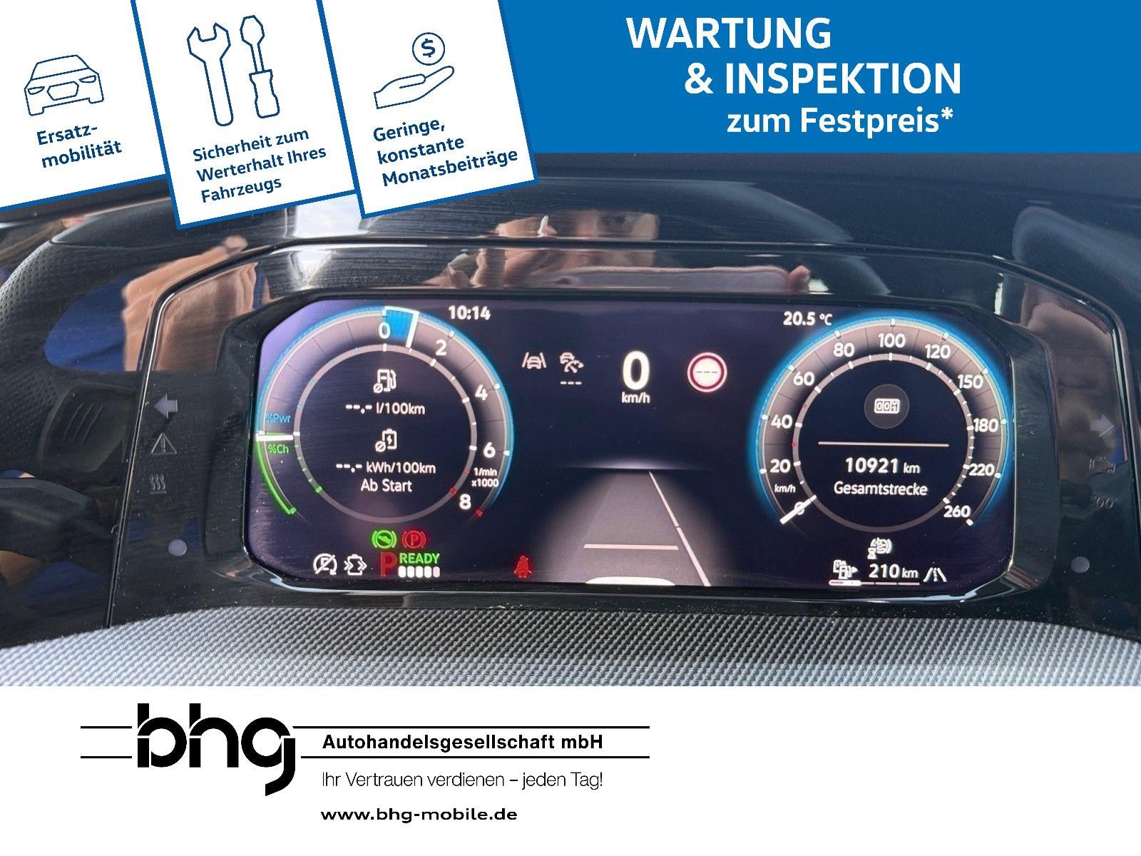 Volkswagen Golf GTE 1.5 TSI Hybrid AHK HUD PANO DCC IQ.LIGH, миниатюра 11