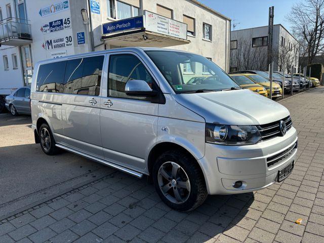 Volkswagen T5 Caravelle Bulli Lang 9 Sitzer   DSG Navi