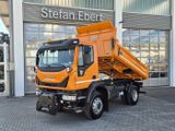 Iveco Eurocargo ML150E28W 4x4 Winterdienst Vorb. 2xAHK - Iveco Pritsche + Plane