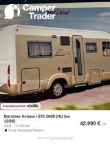 Bürstner Aviano 675 i