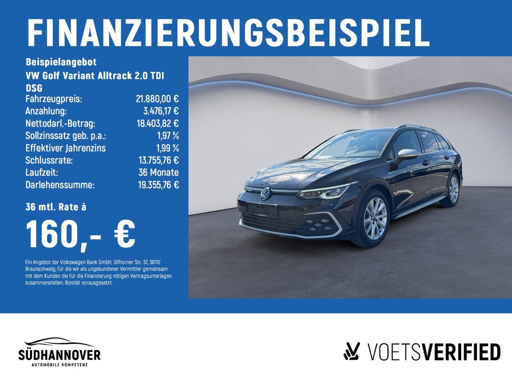 Abbildung Leasingangebot Volkswagen Golf Variant Alltrack 2.0 TDI DSG LED+SHZ+NAVI