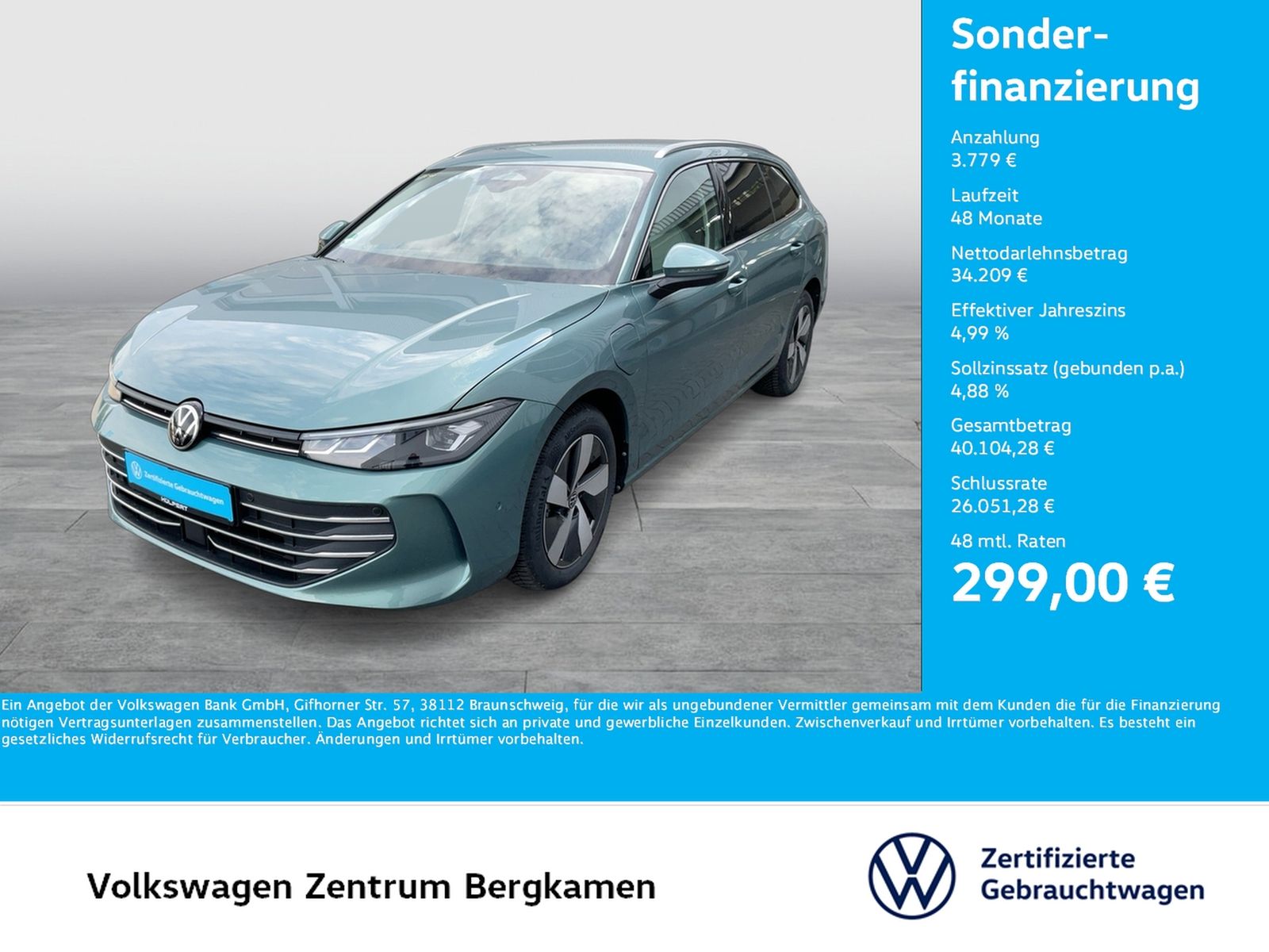 Volkswagen Passat Variant 1.5 HYBRID BUSINESS 360°CAM ACC foto 1