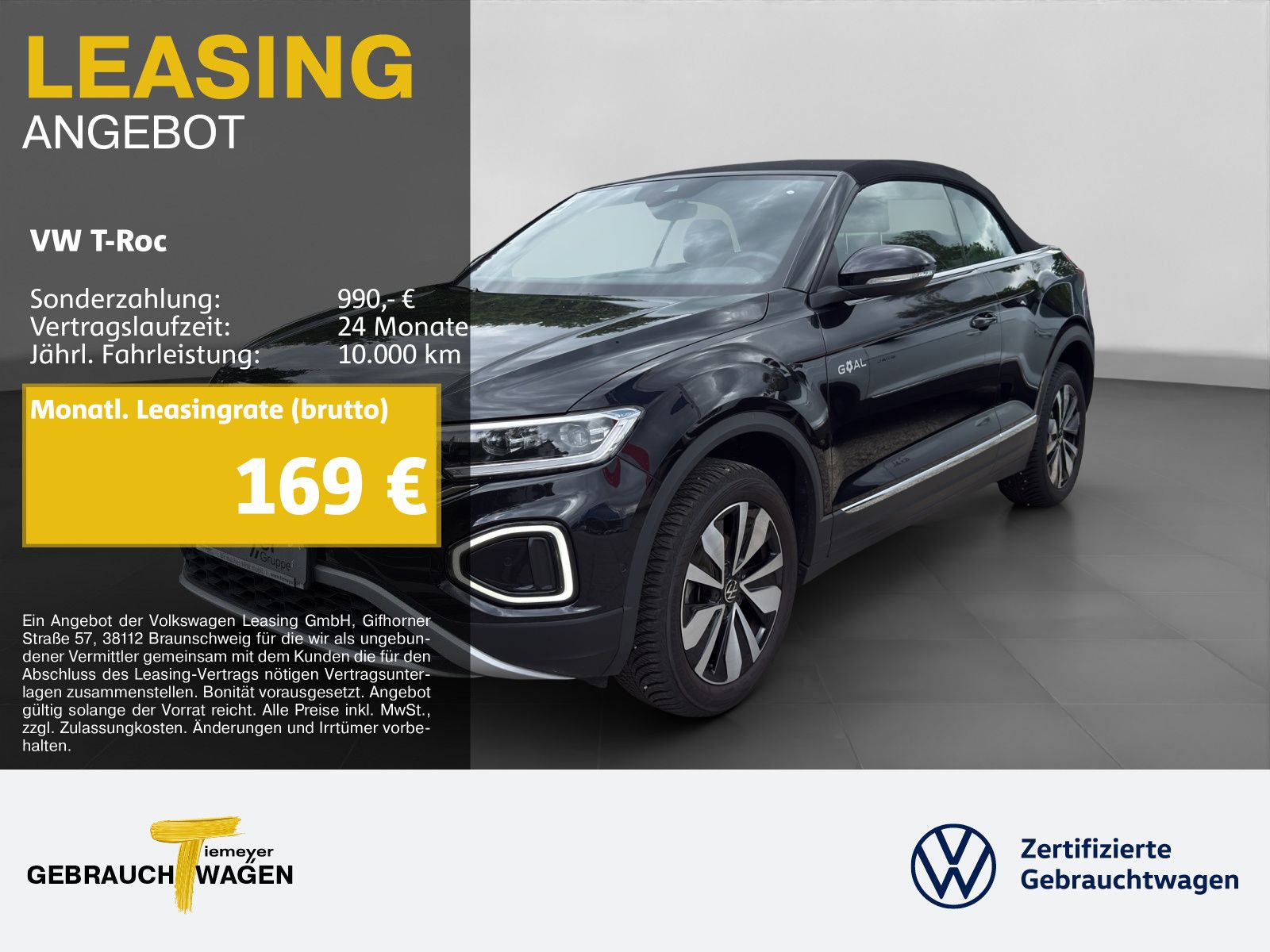 Volkswagen T-Roc Cabrio 1.0 TSI STYLE NAVI KAMERA SITZHZ