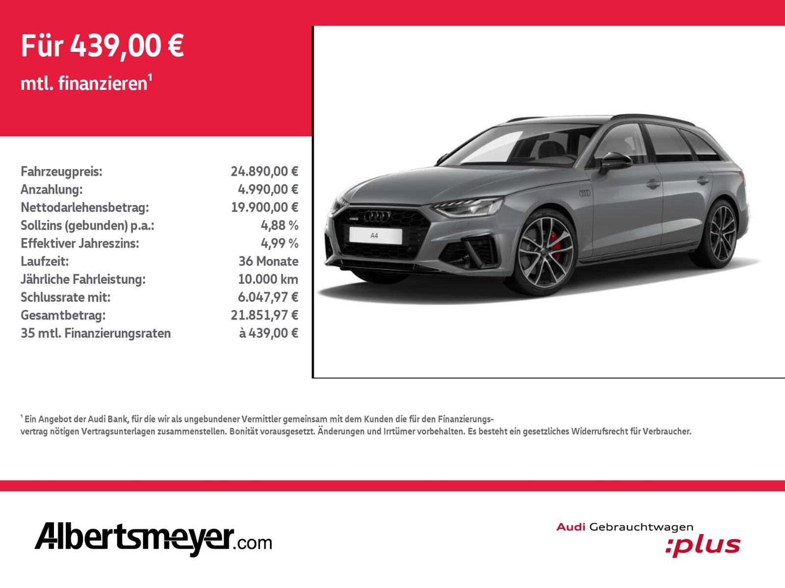 Audi A4 Avant 2.0 TDI QUATTRO EDITION+MATRIX+RÜCKKAME