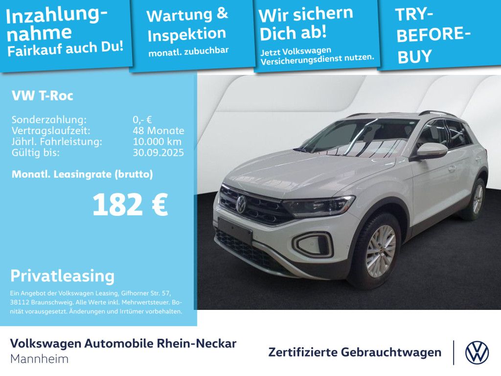 Volkswagen T-Roc 1.0 TSI Life Navi PDC LED uvm