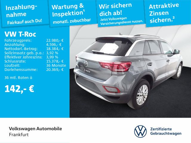 Volkswagen T-Roc 1.0 TSI Life LED VirtualCockpit AppleCarpl