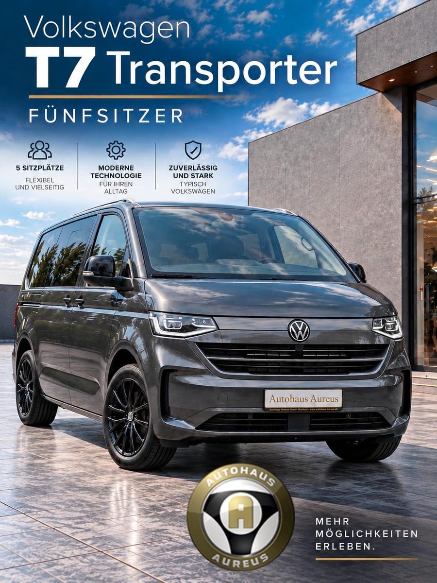 Volkswagen T7 Transporter 5 Sitzer 170PS  UVP 69020,-