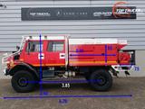Unimog U 5000 4x4 - (type 437.4) 4000 ltr - Feuerwehr D - Forst Unimog