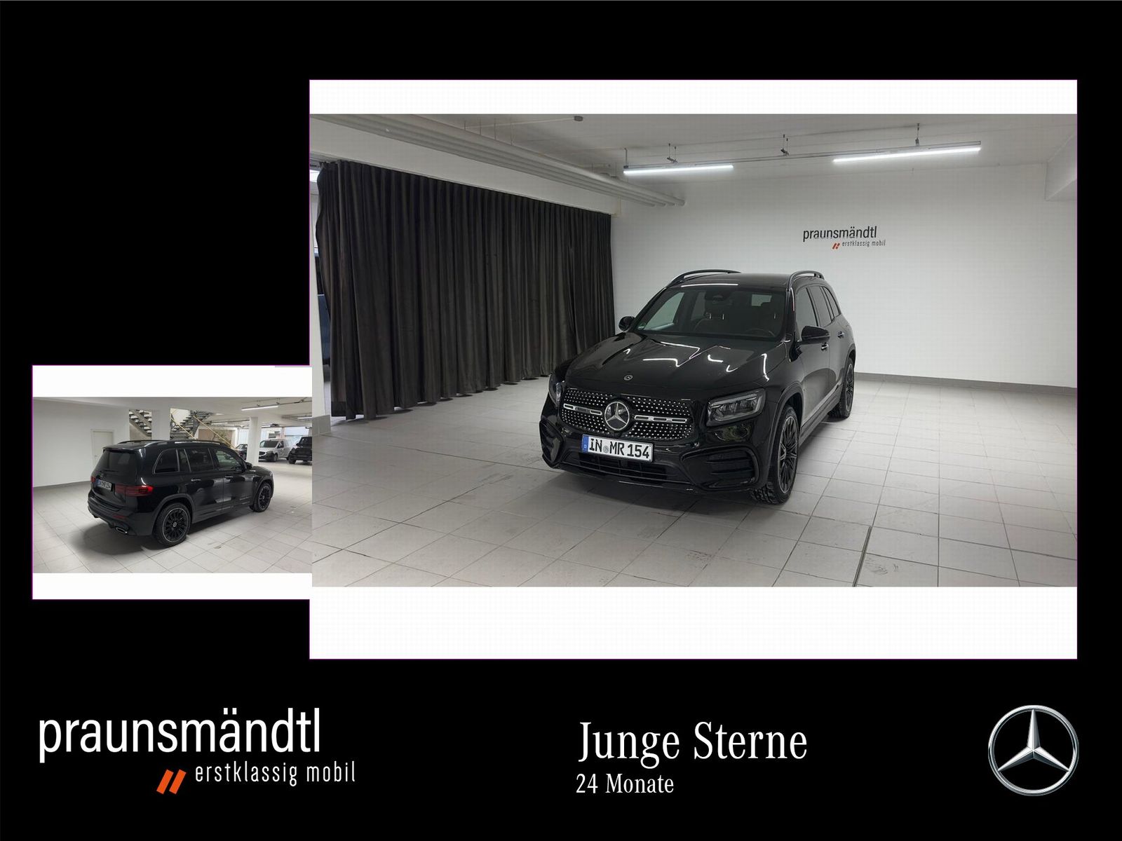 MERCEDES-BENZ GLB 250 4M AMG Night 20"/Panorama/AHK/7.Sitz/Tot