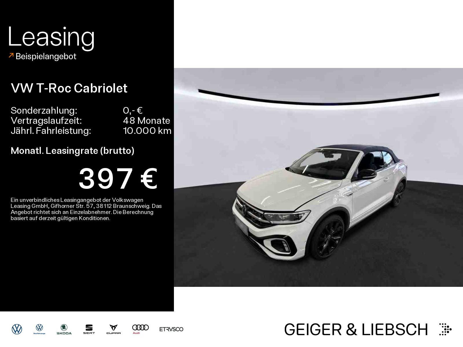 Volkswagen T-Roc Cabriolet 1.5 TSI DSG R-LINE*BLACK-STYLE*I