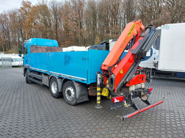 MAN 26.440 XLX-Pritsche-Palfinger PK19.001-Lenkachse