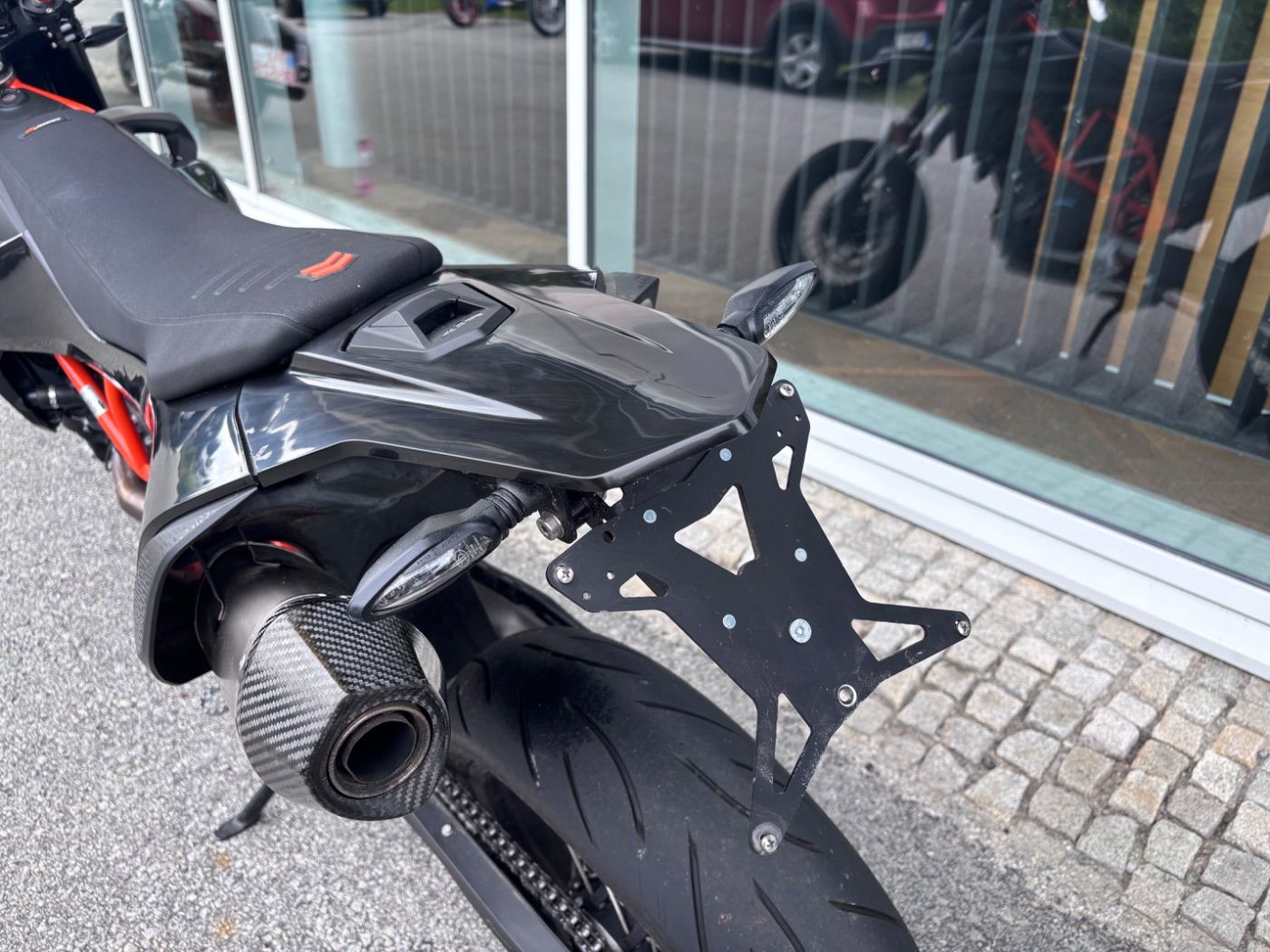 Fahrzeugabbildung KTM 690 SMC R, Sportauspuff, Lenkerendspiegel QS, LE