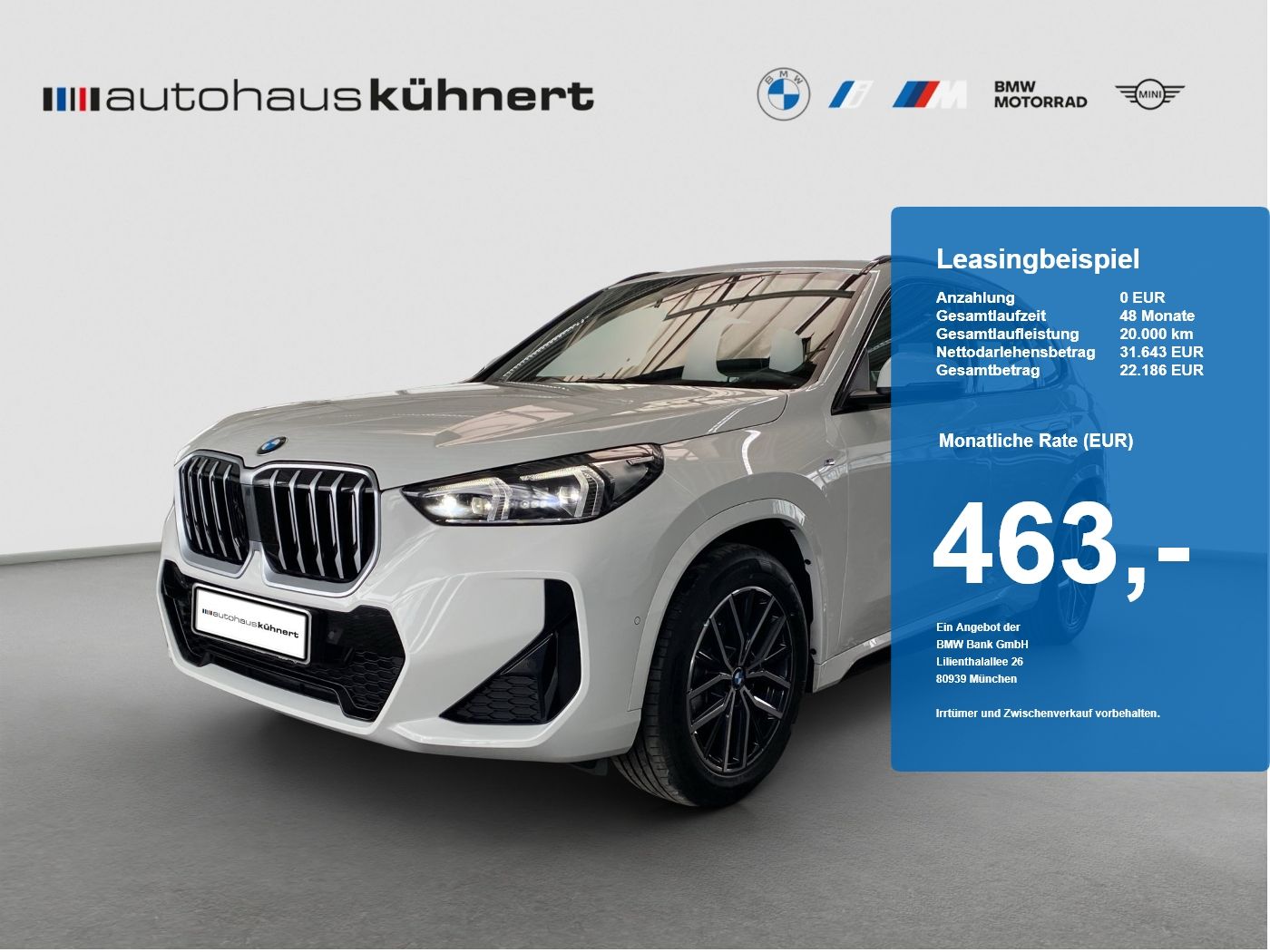 BMW X1 sDrive20d Aut. M-Sport ACC HiFi H-K SpurA