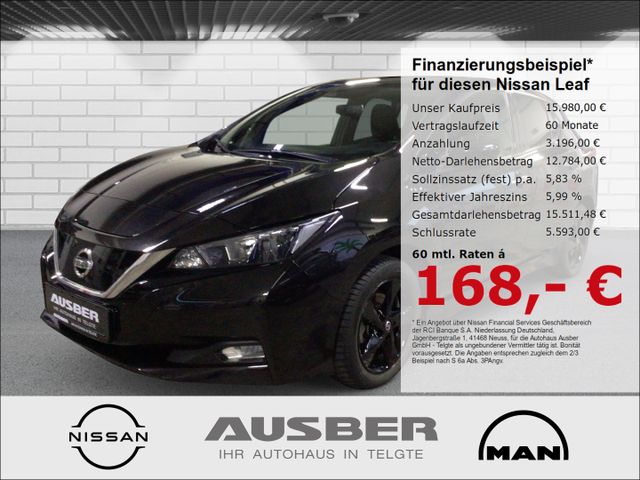 Nissan Leaf N-Connecta Winterpaket mit LM-Rädern schwar