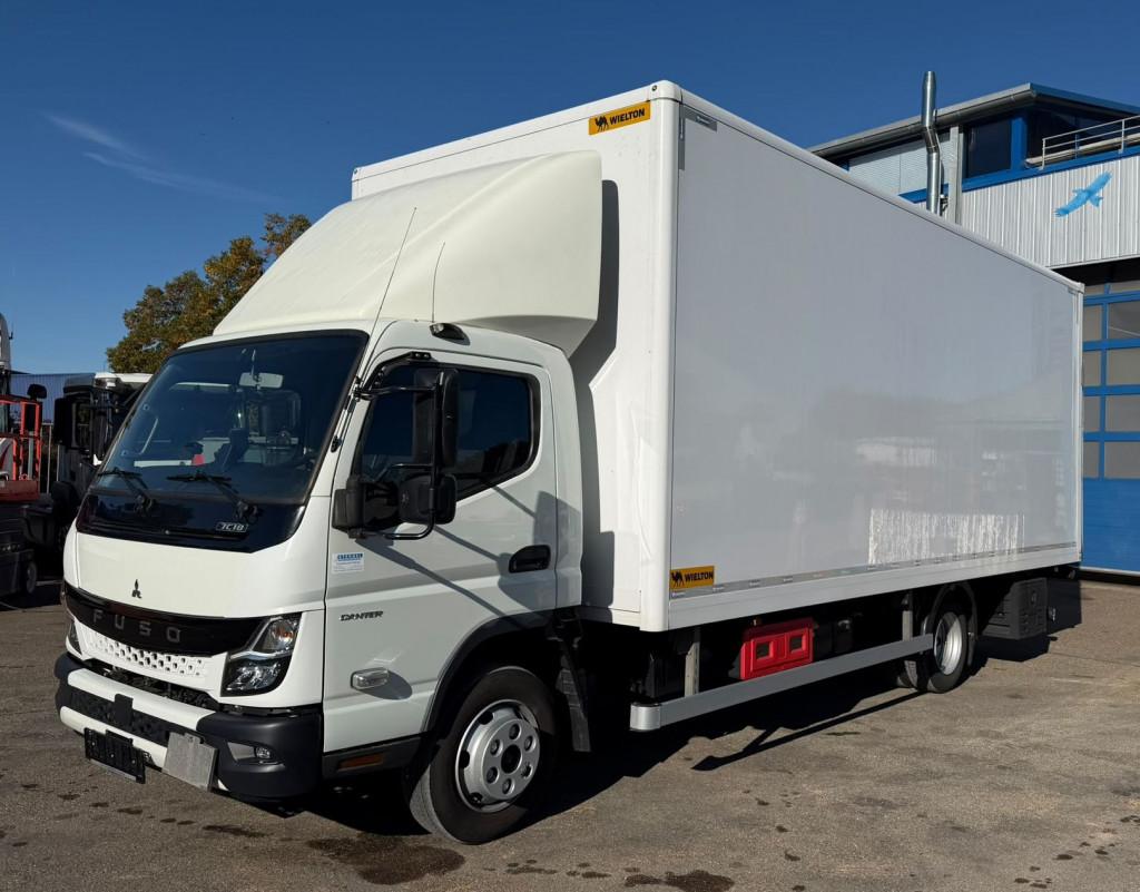 FUSO Canter 7C18 3-Sitzer Klima Koffer Ladebordwand