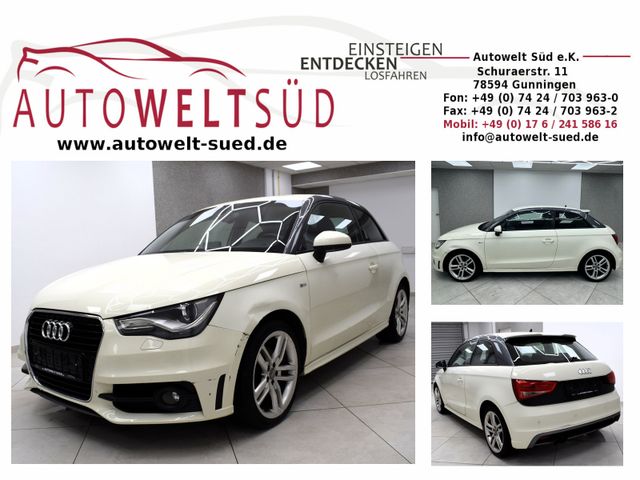 Audi A1 1.4 TFSI S Line Sportpaket Plus Navi Xen PDC 