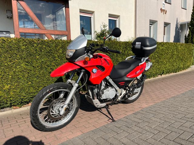 BMW F650 GS tiefergelegt