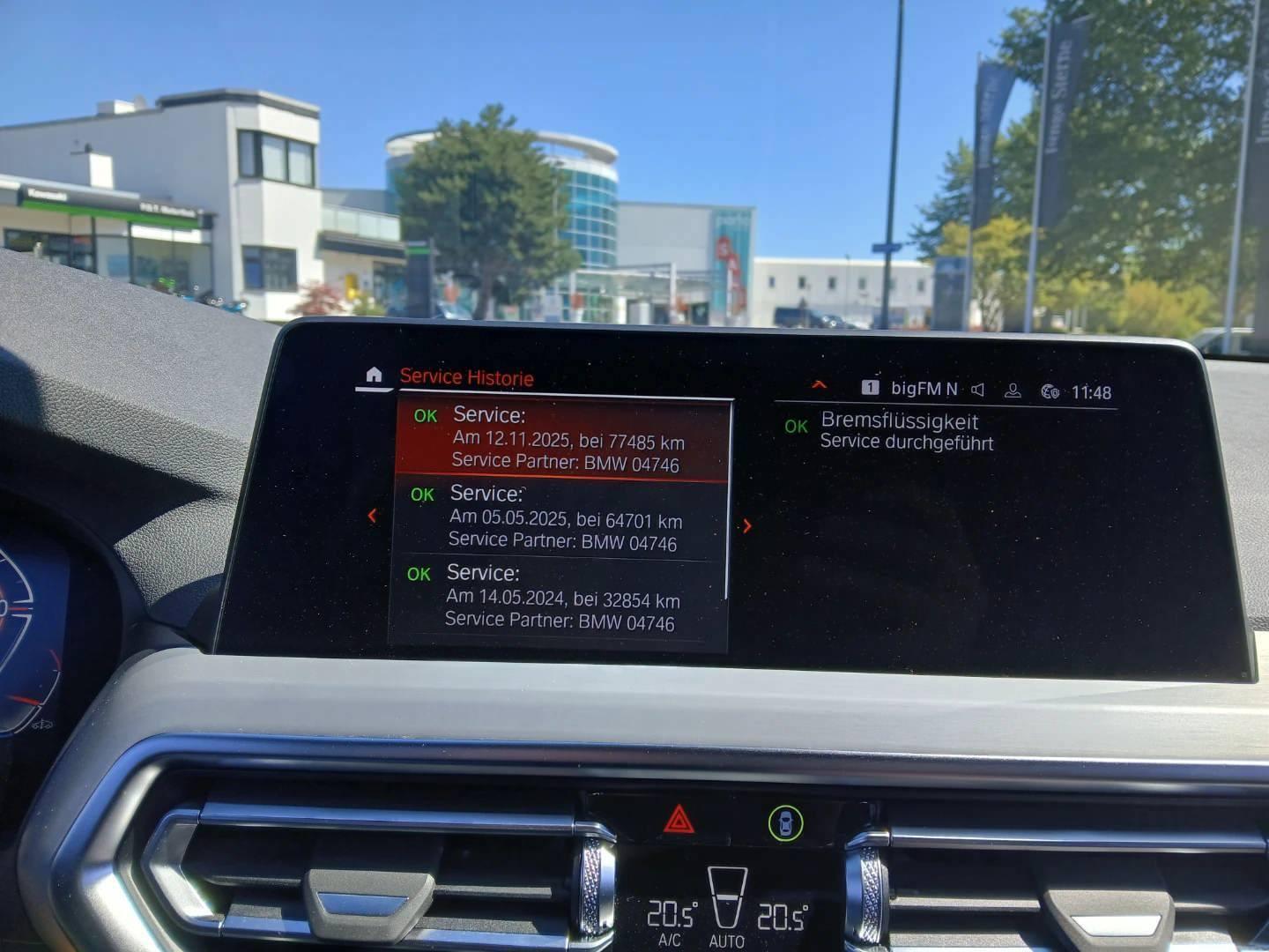 BMW X3 xDrive20i*AHK,RFK,Sportsitze,LED,DAB, 1te Hd., миниатюра 12