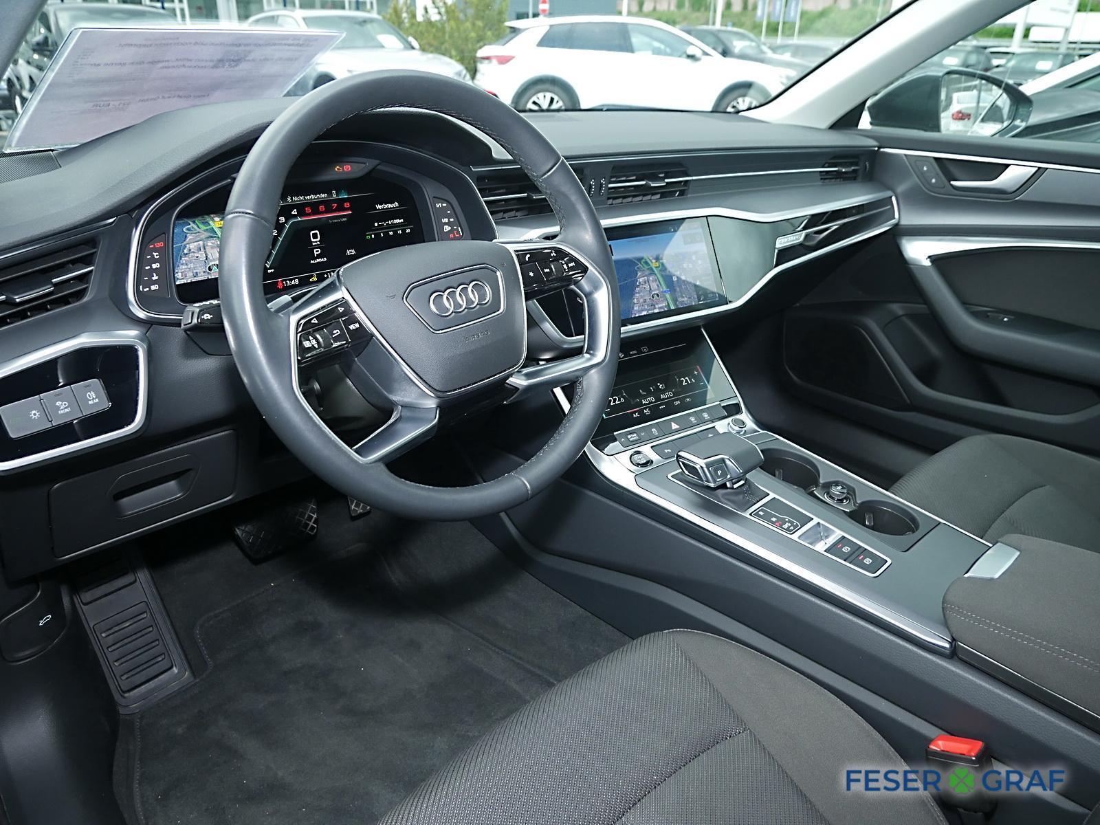 Audi A6 55 TFSI LED/Navi//Virtual/18 Zoll/PDC, миниатюра 7