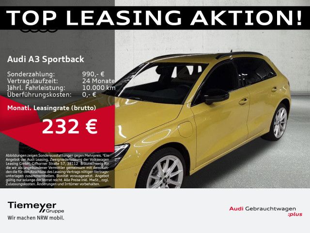 Audi A3 Sportback 40 TFSIe S LINE LM18 AHK KAMERA ACC