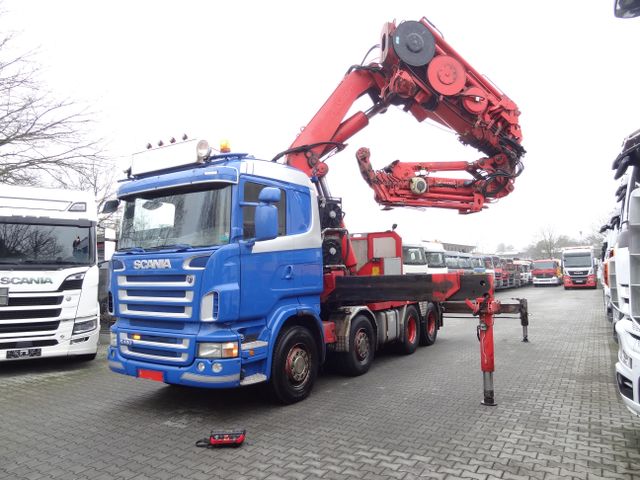 Scania R480 8X4 Effer 1550 bis 40 Meter