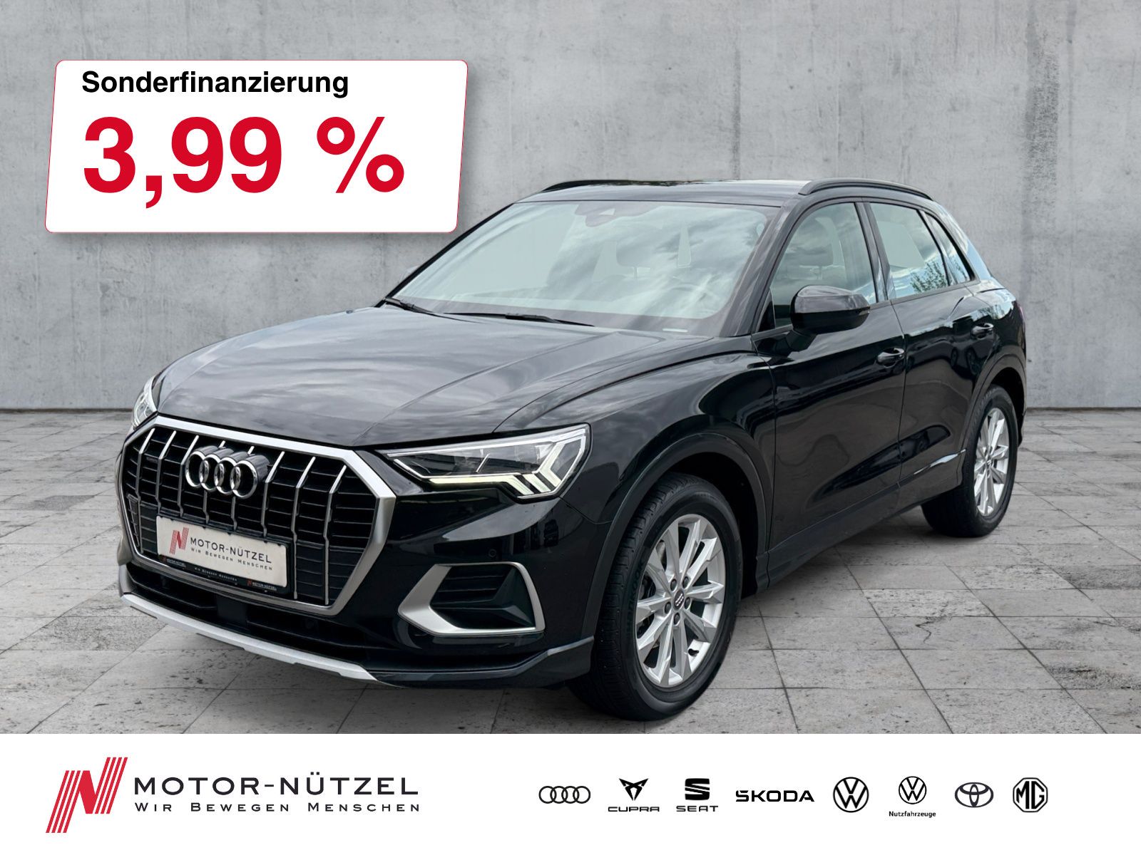 Audi Q3 35 TDI QU S-TR ADVANCED LED+NAVI+RFK+GRA+AHK
