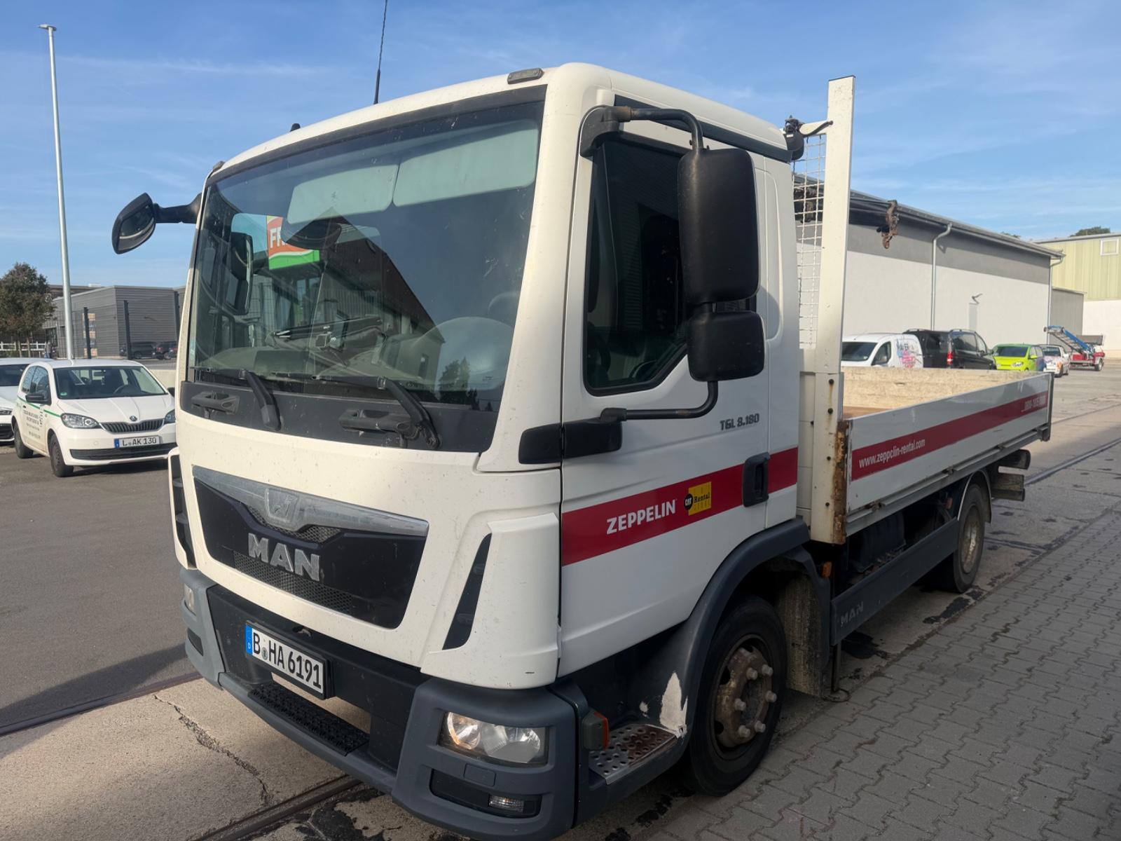 MAN TGL 8.180 Pritsche Kran