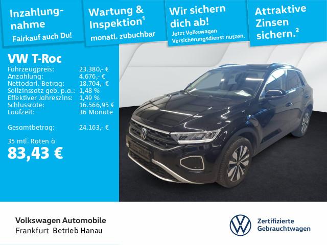 Volkswagen T-Roc 1.0 TSI Goal Navi ACC DAB+ LED FrontAssist