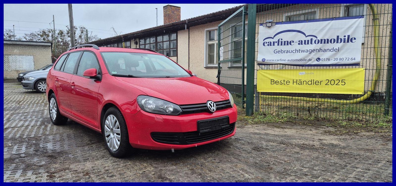 Volkswagen Golf VI Variant BlueMotion Scheckheft HU:10-26