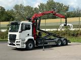 MAN TGS 26.520 6x2 Abrollkipper + Kran EPSILON - Koffer