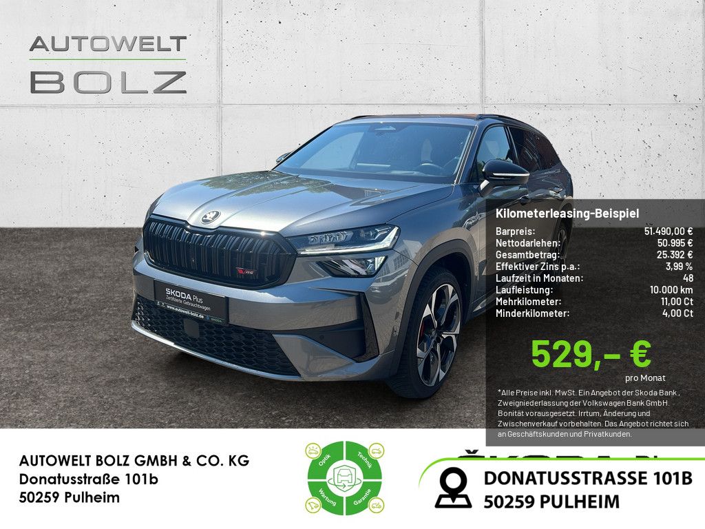 Skoda Kodiaq 2.0 TSI RS 4x4 MATRIX-LED AHK 360° PANO