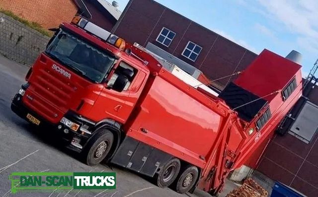 Scania R500 V8 For big garbage container box