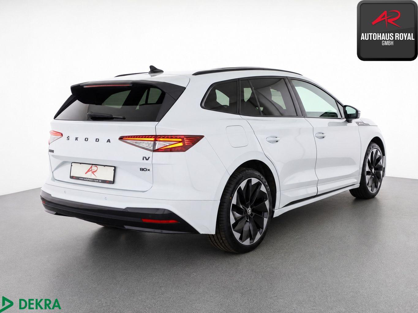 Skoda Enyaq 80 4x4 SPORTLINE MATRIX,WÄRMEPUMPE,HUD,21Z