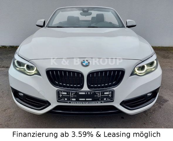 BMW 218I CABRIO SPORT LINE°LED°PDC°LEDER°NAVI°HARMAN à DE-36041 Fulda  Allemagne