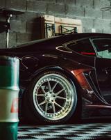 Toyota GT86 Breitbau Midnightpurple Kompressor Airride - mit Benzin-Antrieb: Coupe, Violett, Ambiente-Beleuchtung