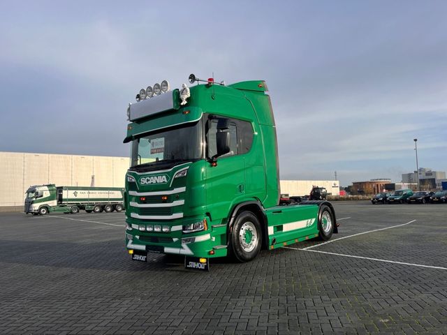 Scania R450 full air, retarder,hydrauliek