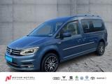 Volkswagen Caddy Maxi 1.4 TSI DSG HIGHLINE BI-XEN+NAVI+AHK - : Blau, Alcantara, mit Apple Carplay