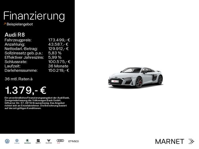 Audi R8 Coupé V10 performance quattro*Navi*LED*B&O*PD