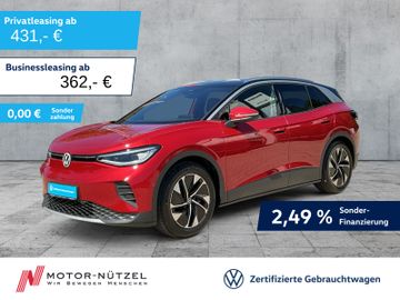 Volkswagen Leasingangebot: Volkswagen ID.4 Pure 125kw 5JG+MATRIX+NAVI+AHK+ACC+SHZ+WäPu