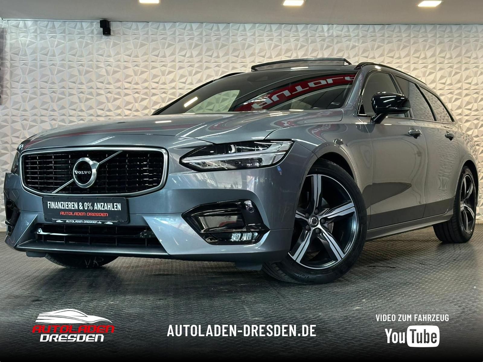 Volvo V90 D4 R DESIGN LED SHZ FH PANO ACC NAV KEYLESS foto 1
