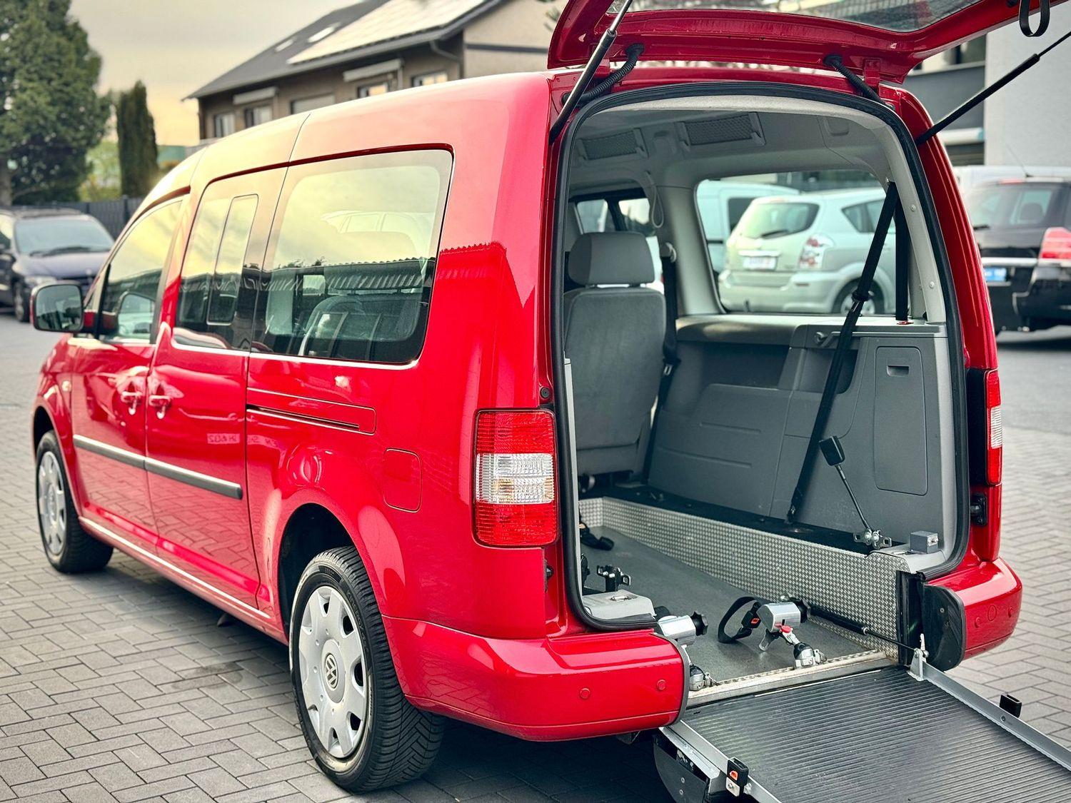 Volkswagen Caddy Maxi 'Behindertengerecht-Rampe'5-Sitzer'