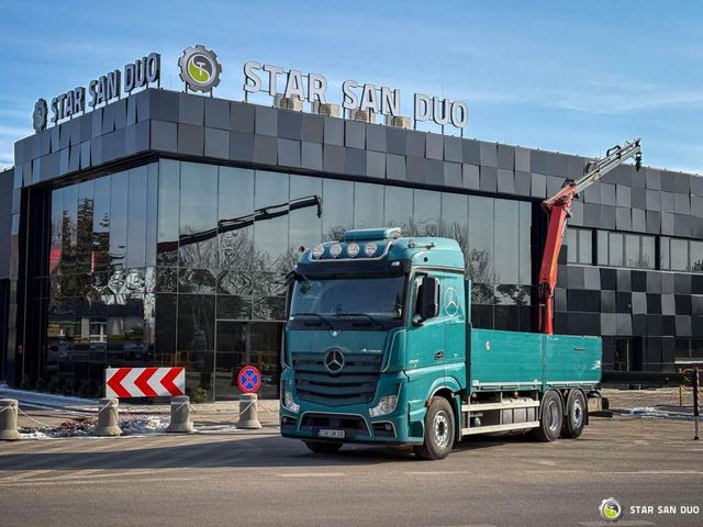 Mercedes-Benz  ACTROS 2545 6x2 Palfinger PK 16001 HDS Crane