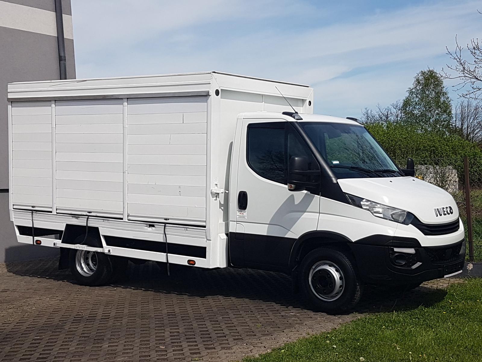 Iveco DAILY 70C18 KONTENER ROLETY BOK TRANSPORT WODY