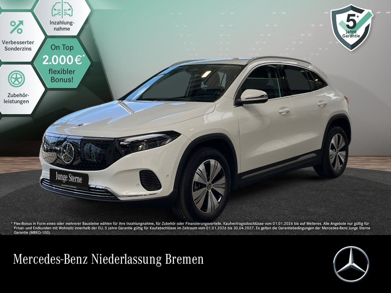 MERCEDES-BENZ EQA 250 + Progressive/AHK/FahrassPak/AdvPak/Park